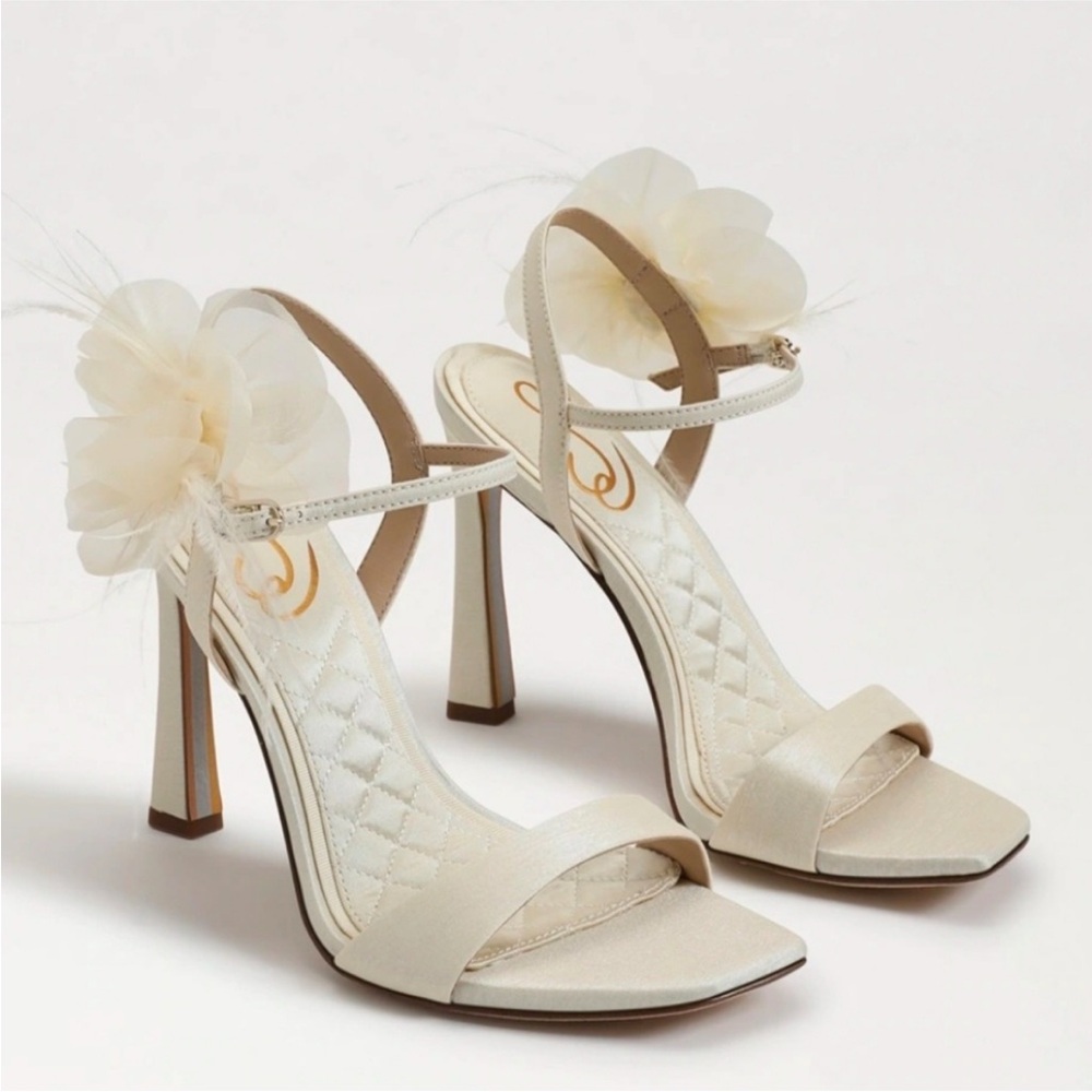 Sam Edelman Leana 2 Sandal in Pearl Ivory, Size: 9.5